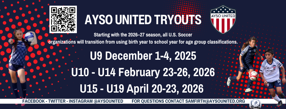 AYSO United Tryouts